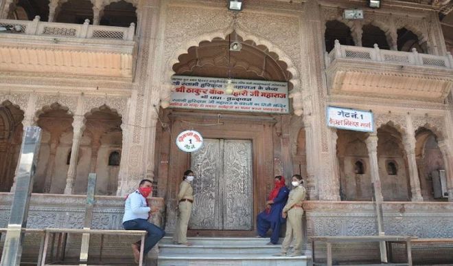 banke bihari temple