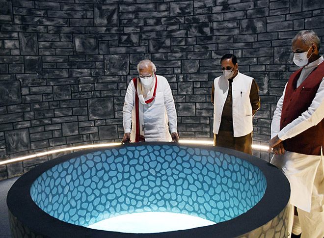 पीएम मोदी ने किया एकता मॉल और आरोग्य वन का उद्घाटन