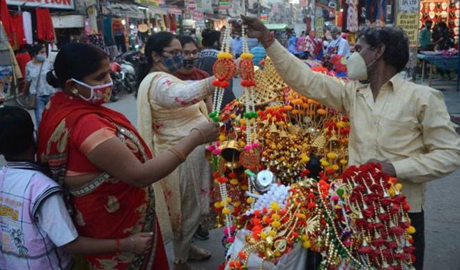 Karva Chauth market