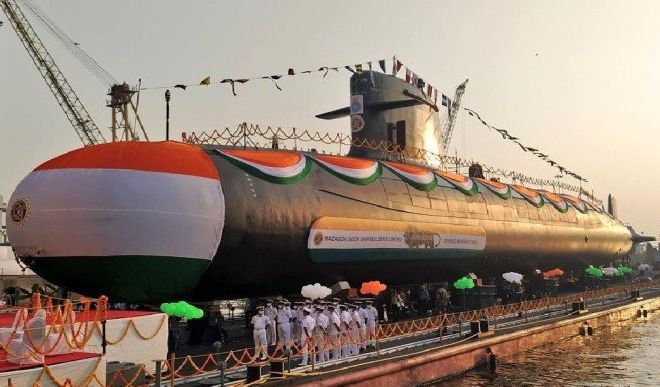 'Scorpene' submarine joined the Indian Navy,