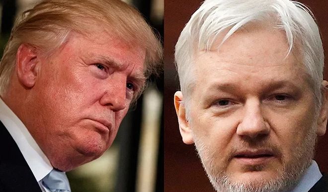 Julian Assanges partner appeals to Trump to pardon him