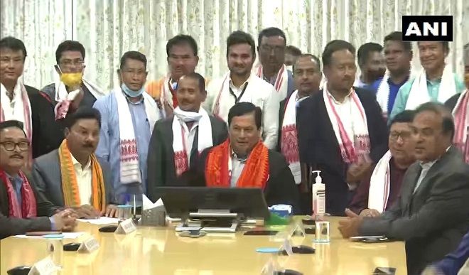  UPPL and GSP join BJP