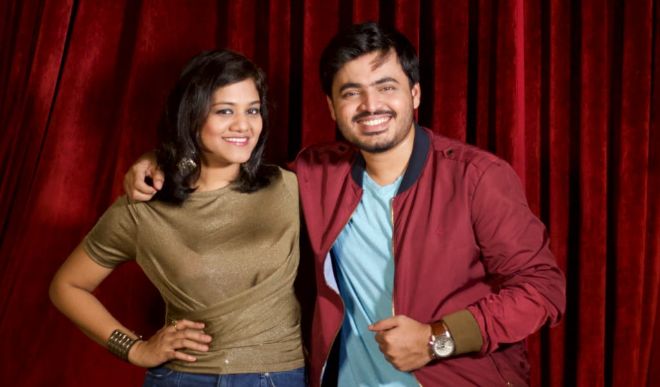 Composer-singer duo Abhimanyu-Pragya launched a new flight from debut album Dam I Miss You