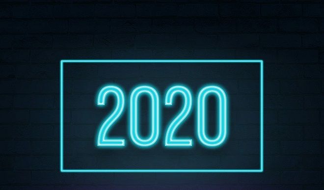 year 2020 