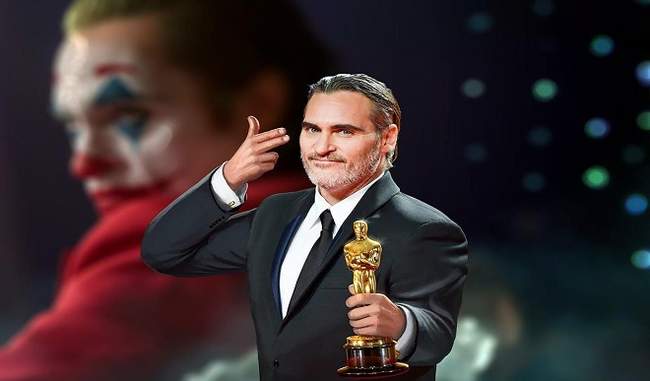 oscars-2020-actor-of-film-joker-joaquin-phoenix-gets-oscar-for-the-first-time