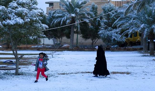 baghdad-received-heavy-snowfall-for-the-second-time-in-a-century