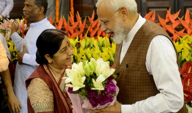 bjp-leaders-including-pm-modi-remember-sushma-swaraj-s-birth-anniversary-pay-tribute