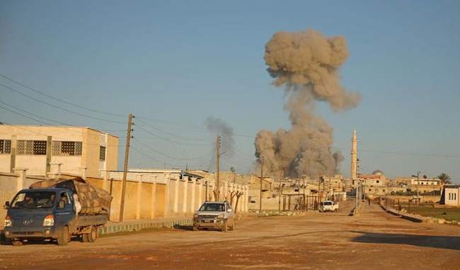 five-civilians-killed-in-russia-air-strikes-in-syria