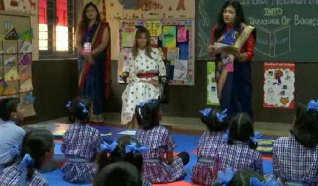 after-all-the-school-of-happiness-in-delhi-schools-which-melania-trump-reached