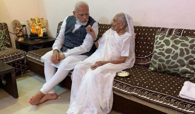 Prime Minister Modi mother