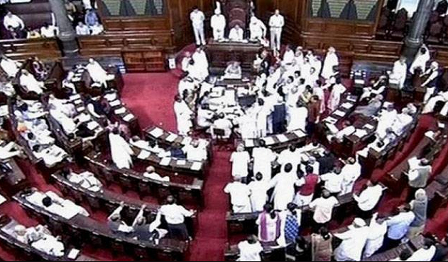 the-two-bills-could-not-be-agreed-in-the-ruling-opposition-rajya-sabha-adjourned-for-the-whole-day