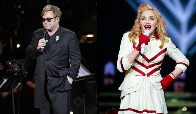 Elton & Madonna