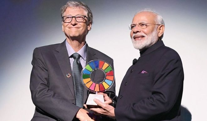 Bill Gates praises PM Modi