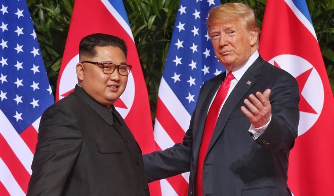 Trump expressed happiness over Kim Jong Un