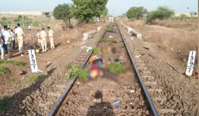 aurangabad rail accident