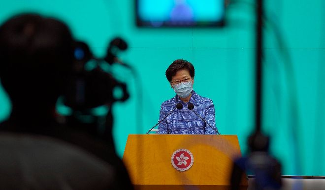 सुरक्षा कानून को लेकर हांगकांग की नेता ने कहा- ये स्वतंत्रता के लिए खतरा नहीं