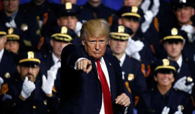 trump police