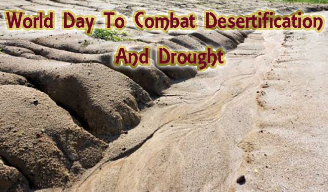 world day to combat desertification and drought