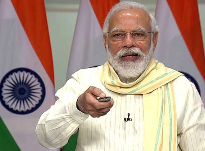 प्रधानमंत्री मोदी ने गरीब कल्याण रोजगार अभियान का शुभारंभ किया