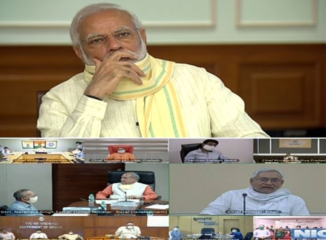 प्रधानमंत्री मोदी ने गरीब कल्याण रोजगार अभियान का शुभारंभ किया