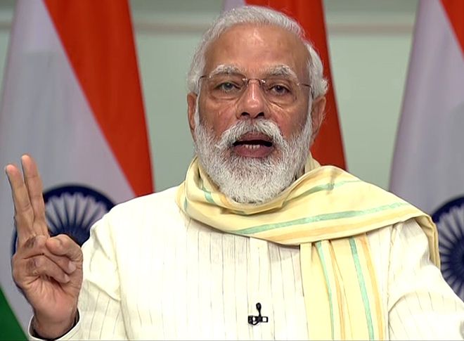 प्रधानमंत्री मोदी ने गरीब कल्याण रोजगार अभियान का शुभारंभ किया