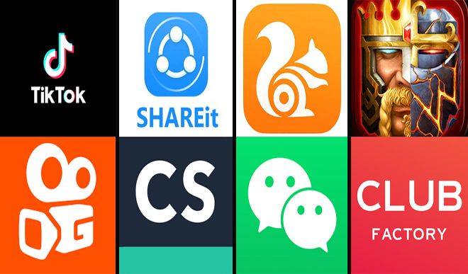 Banned Chinese Apps