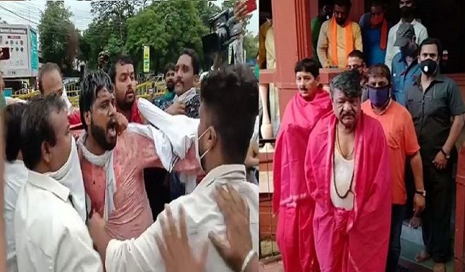 Vijayvargiya's supporter Mendola Vijayvargiya's supporter Mendola