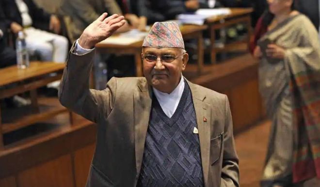 k p sharma oli