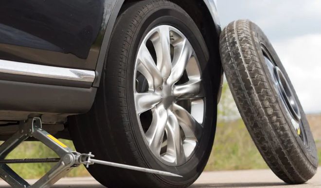 spare tires in vehicles