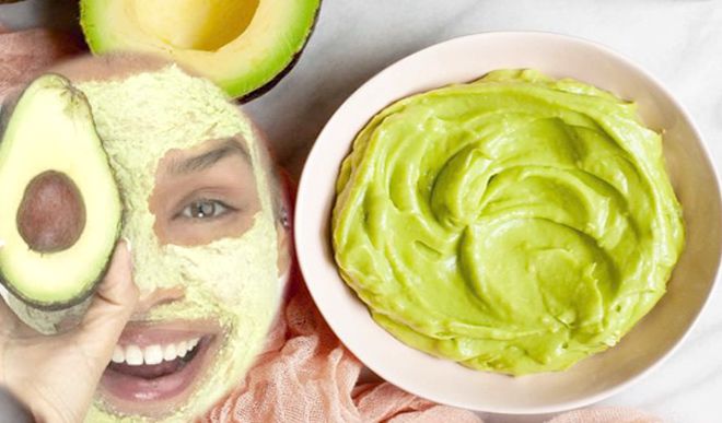 avocado face pack