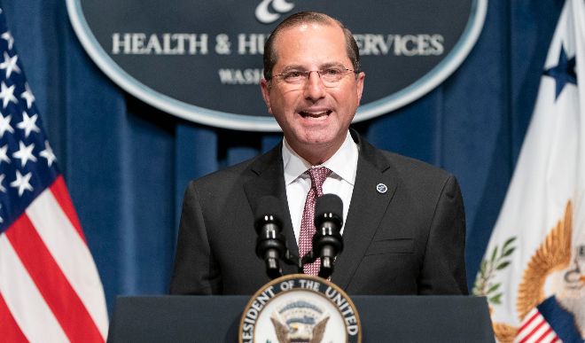 US Health Minister to visit Taiwan