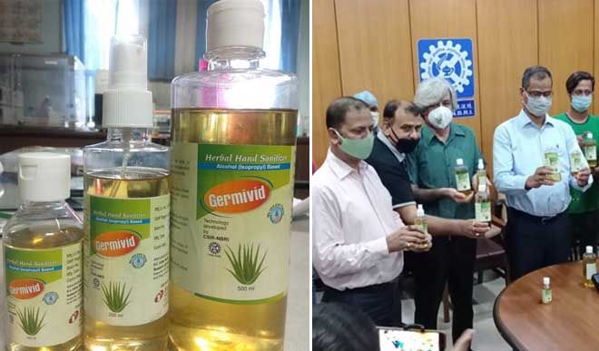 NBRI Launches Herbal Sanitizer