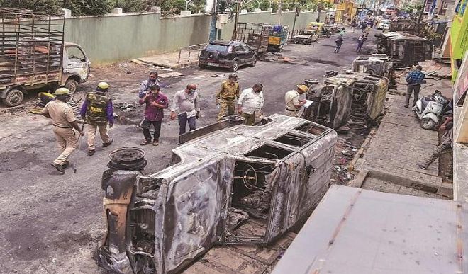 Bengaluru riot Bengaluru riot