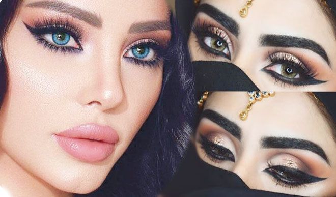 Arabic makeup