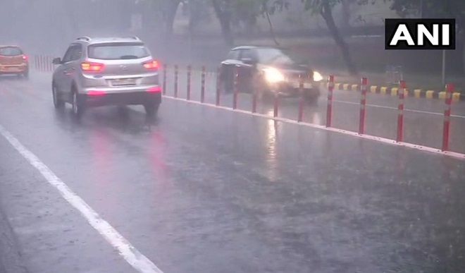 Delhi received rains