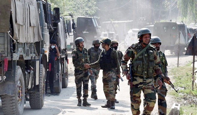 Encounter in Anantnag and Bandipora districts of Jammu and Kashmir,