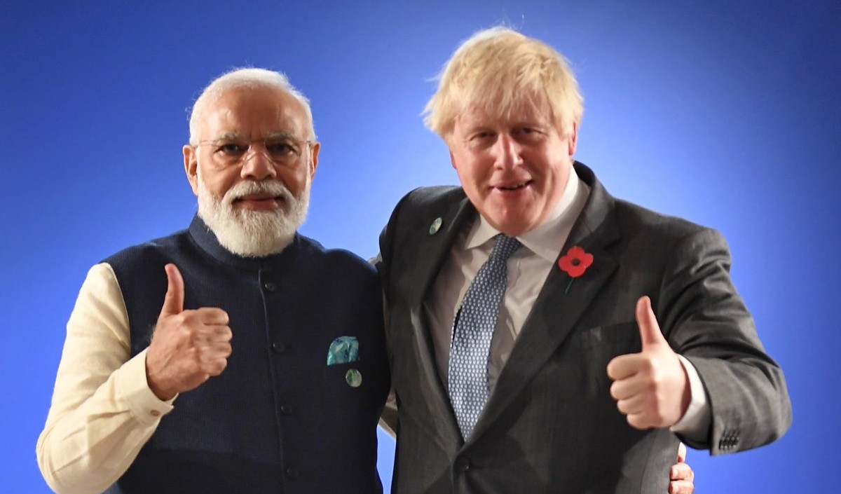 PM Modi interact with PM Modi interact with