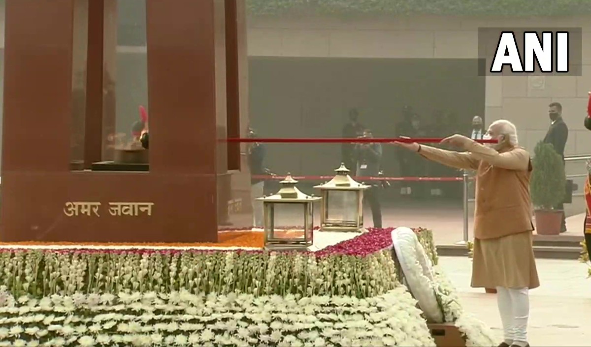 Modi salutes martyrs on 50 years of Indias victory in 1971 war against Pakistan