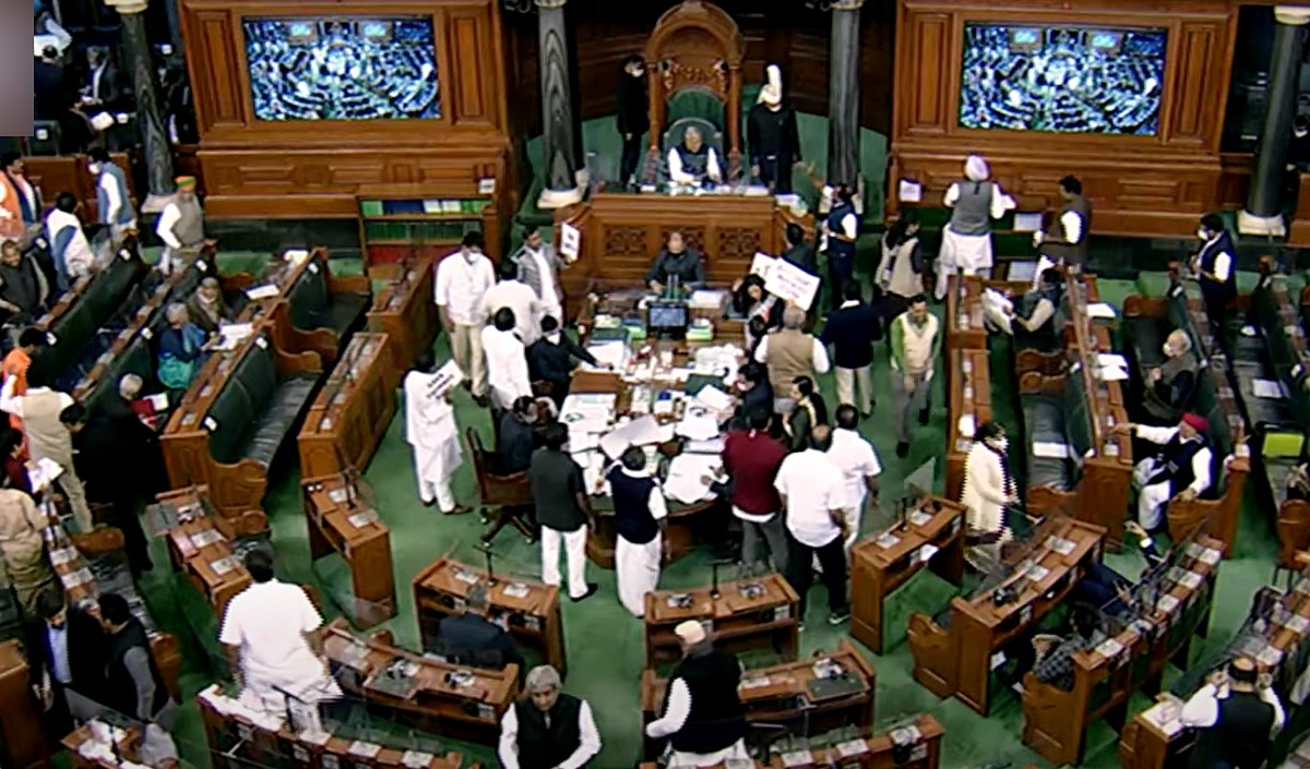 Oppositions uproar continues, Rajya Sabha proceedings adjourned till 2 pm