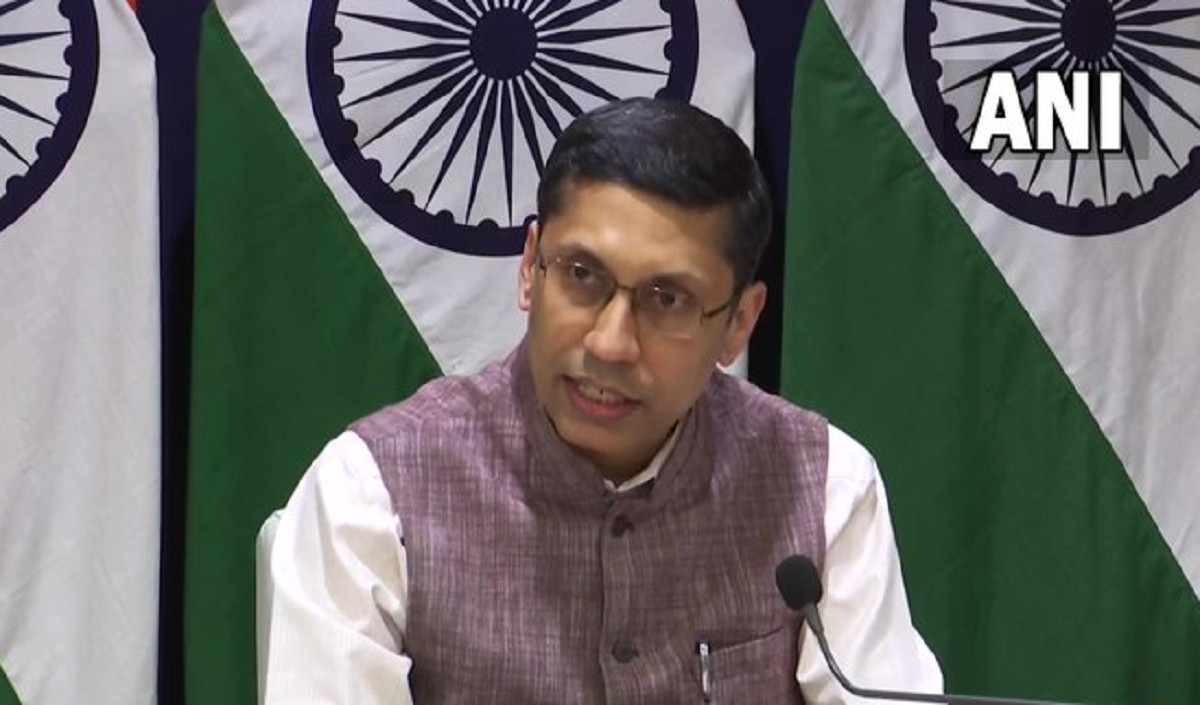 MEA Spokesperson Arindam Bagchi MEA Spokesperson Arindam Bagchi