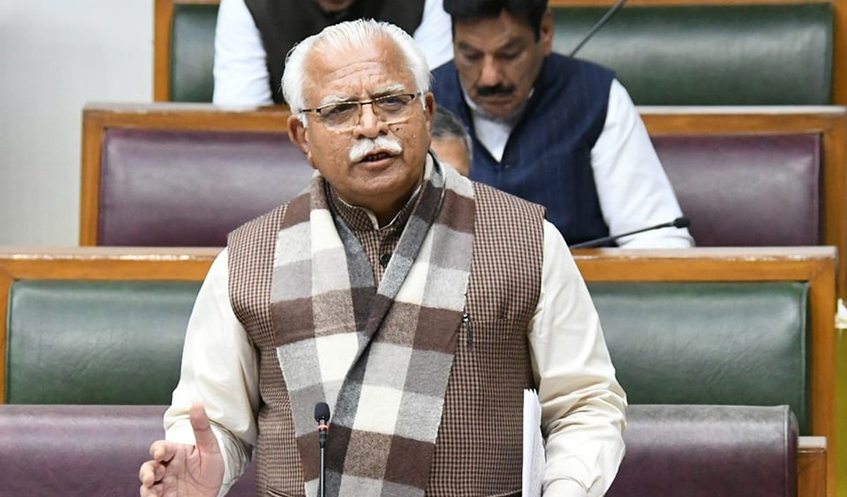 Chief minister Manohar lal