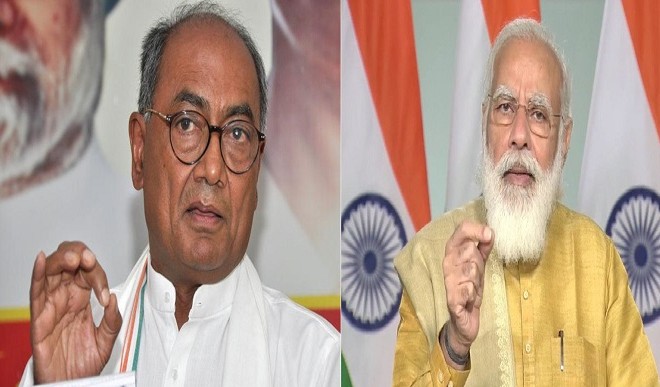 Digvijay Singh asked Prime Minister Modi