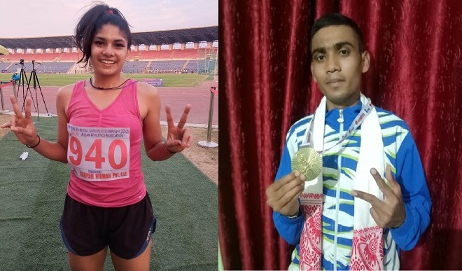 Bushra and Arjun of Madhya Pradesh won two gold 