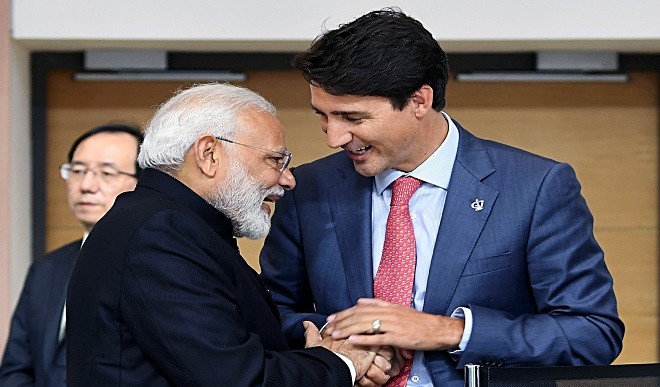 Modi spoke to Justin Trudeau