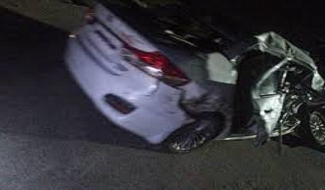  car collision in Ratlam