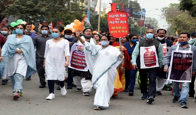 Mamata Banerjee March
