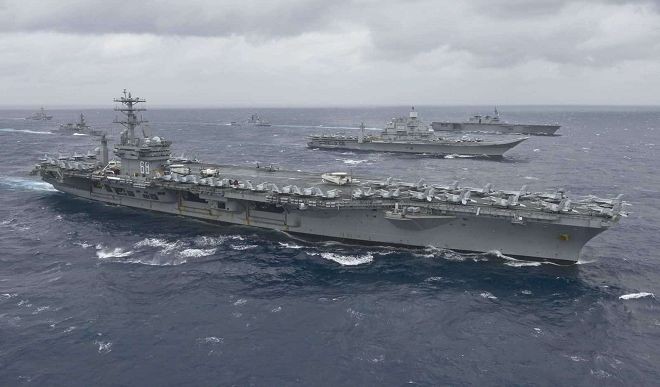 India, US begin two-day naval exercise i