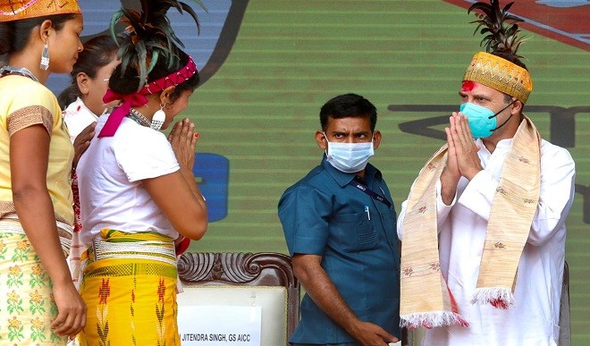 भाजपा की तरह नहीं है कांग्रेस, असम में सत्ता में आने पर अपने वादे पूरे करेगी: राहुल गांधी