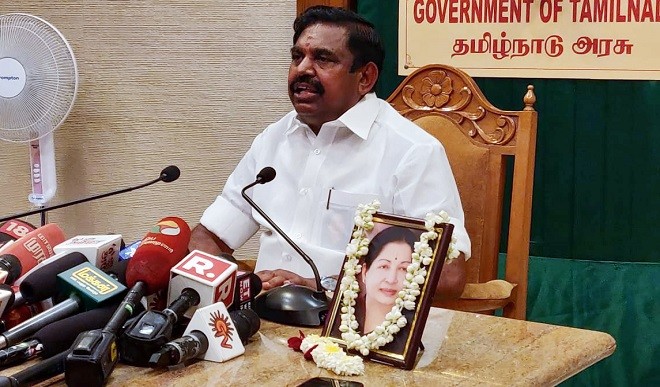 तमिलनाडु से आंध्र प्रदेश और तेंलगाना हो रही ऑक्सीजन की आपूर्ति रोकें PM : पलानीस्वामी