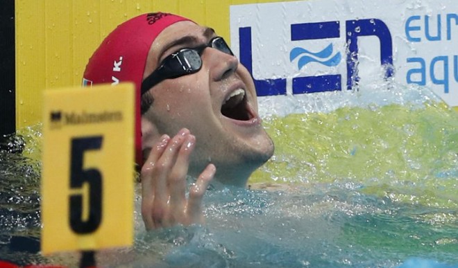 Russian swimmer Kolesnikov